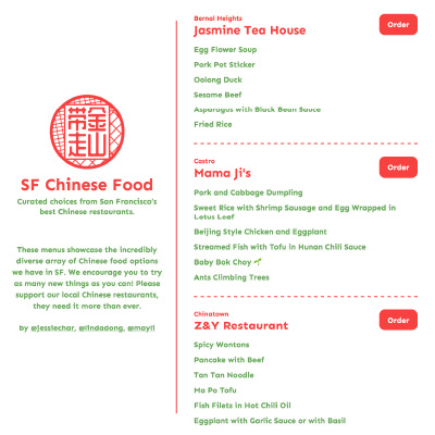SF Chinese Food Club